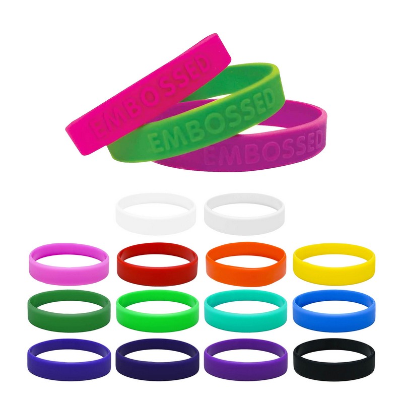 WBD010 - Toaks Silicone Wrist Band Embossed (Factory-Direct)
